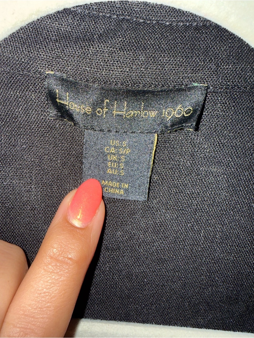 House of Harlow Tie-Front Linen Top - Picture 2 of 3